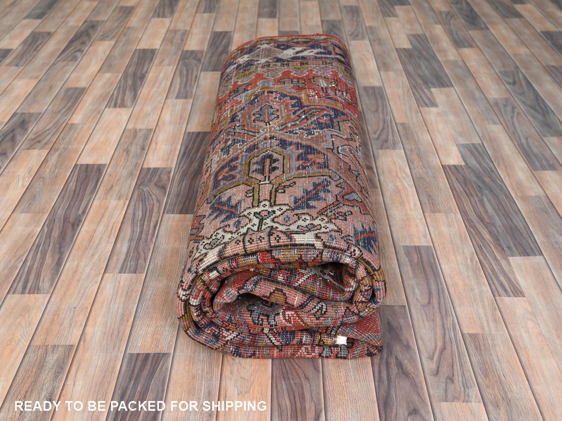 Overdyed & Vintage Rugs LUV741285